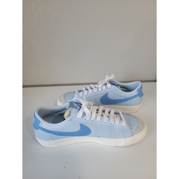 Nike Blazer Low \'77 Men 8 Vintage Celestine Blue Sail White Sneakers FD0281-400 main image 9